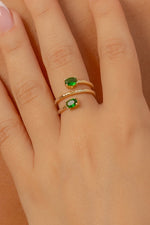 Load image into Gallery viewer, Evergreen Wrap Ring