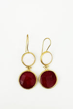 Load image into Gallery viewer, Cherry Drop Earrings
