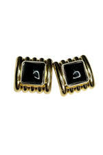 Load image into Gallery viewer, Black Icon ِEarrings