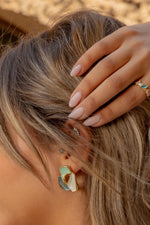 Load image into Gallery viewer, Turquoise Tide Earrings